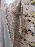 Embroidered Tila Thread Fancy Dress L(44)